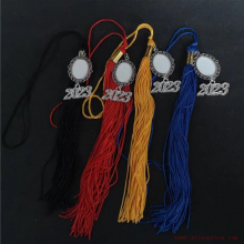 sublimation blank graduation hat tassels charms hot transfer printing consumables 20pieces/lot