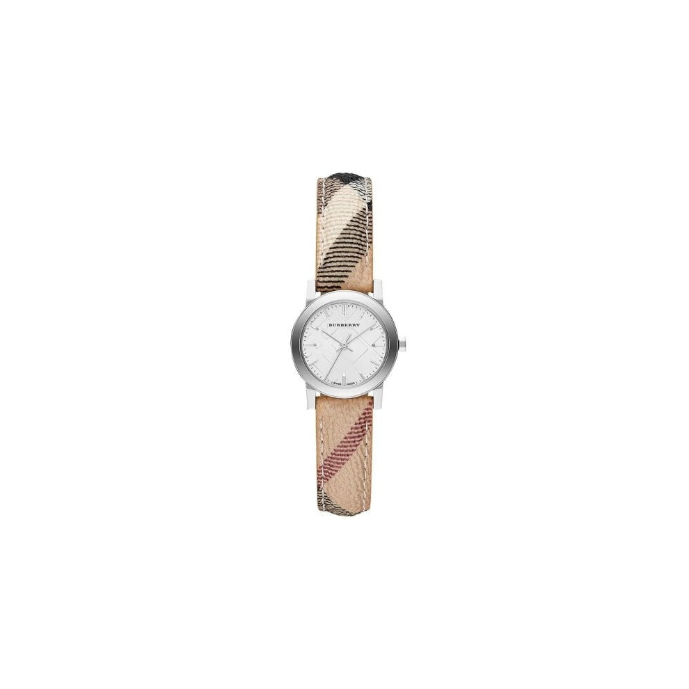 Burberry The City Watch Ladies Haymarket Leather BU9222