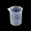 1/2/5Pcs 100ml Plastic Clear Scale Plastic Measuring Mixing Cup Liquid Graduated Container For Epoxy Resin Silicone Making Tool 6