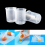 1/2/5Pcs 100ml Plastic Clear Scale Plastic Measuring Mixing Cup Liquid Graduated Container For Epoxy Resin Silicone Making Tool 2