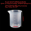 1/2/5Pcs 100ml Plastic Clear Scale Plastic Measuring Mixing Cup Liquid Graduated Container For Epoxy Resin Silicone Making Tool 3