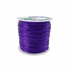50M/Roll 0.8-1mm Flexible Elastic Crystal Line Rope Cord For Jewelry Making Beading Bracelet Wire Fishing Thread Rope