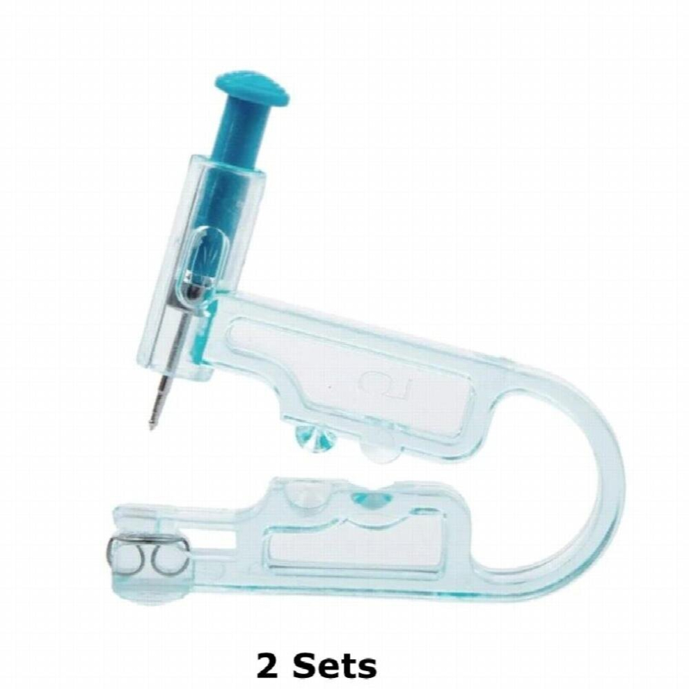 6/4/2/1Pcs Disposable Painless Ear Piercing Healthy Sterile Puncture Tool Without Inflammation for Earrings Ear Piercing Gun