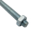 Adjustable Swing Gate Hinge Eyebolts & Nuts X2 (M20 X 102MM) 7