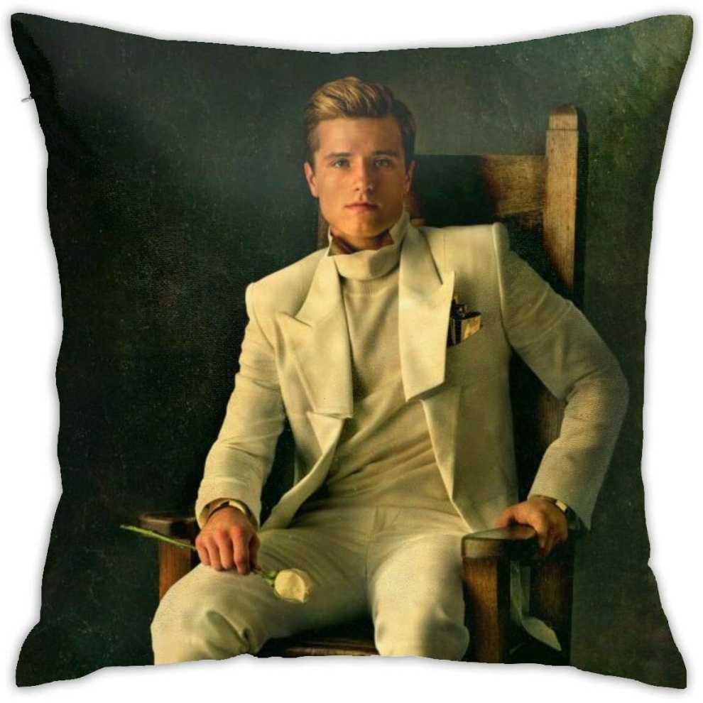 Josh Hutcherson Pillow Case Fashion Square Pillowcase Decor Throw Pillow Cover