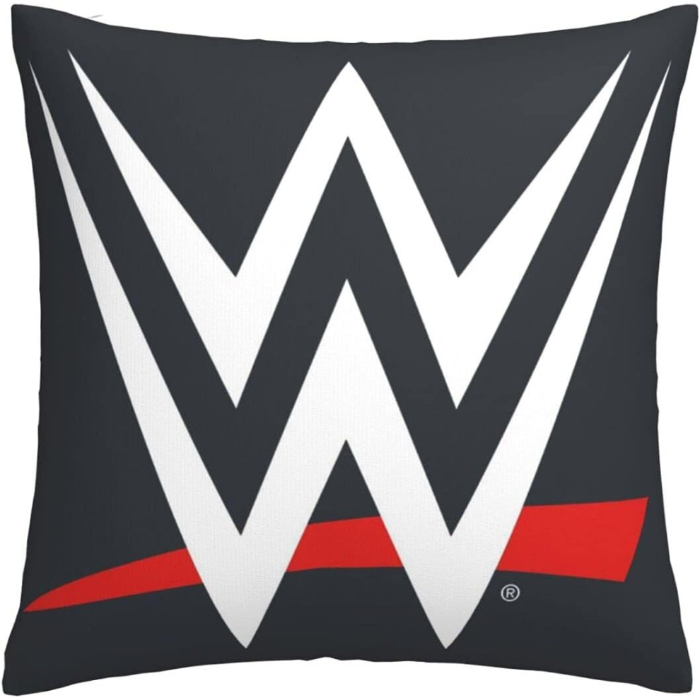 Wwe Cushion Covers 45 X 45 Cm Square Throw Pillowcases For Sofa Bedroom With Invisible Zipper 18 X 18 Inch Sets Of 1