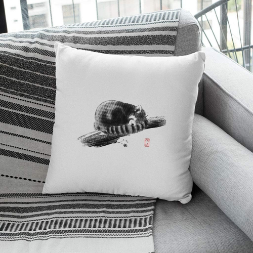 Red Panda Comfortable Branch Cushion 18"x18" 2