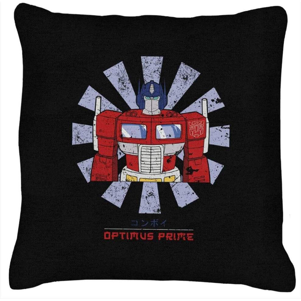 Kerota Transformers Optimus Prime Retro Japanese Cushion 18"X18"