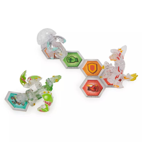 Spin Master Bakugan Evolutions Starter X3 Eenoch Ultra with Neo Pegatrix & Pharo 2