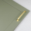 (128mm Handle) Brushed Brass Cabinet Strap Handles 128mm 160mm 4