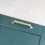 (128mm Handle) Brushed Brass Cabinet Strap Handles 128mm 160mm 2
