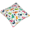 Colorful Dinosaurs Pillow Case Covers Print Cotton Decorative Pillow Case Protector For Room SofaBlackx 2