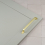 (160mm Handle) Brushed Brass Cabinet Strap Handles 128mm 160mm 3
