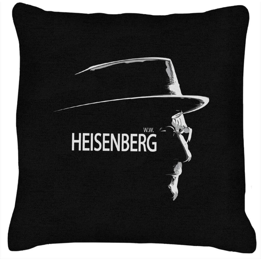 Kerota Heisenberg Walter Breaking Bad Cushion 18"X18" White