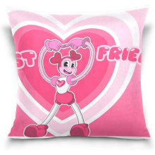 Cartoon Steven Universe Spinel Heart TDecorative Pillowcases Double-Sided Printing Soft for Living Room Sofa Couch Bed Home Decor 26x26inchs