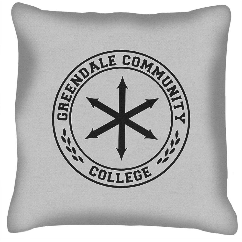 Greendale Community College Logo Cushion 18"x18"