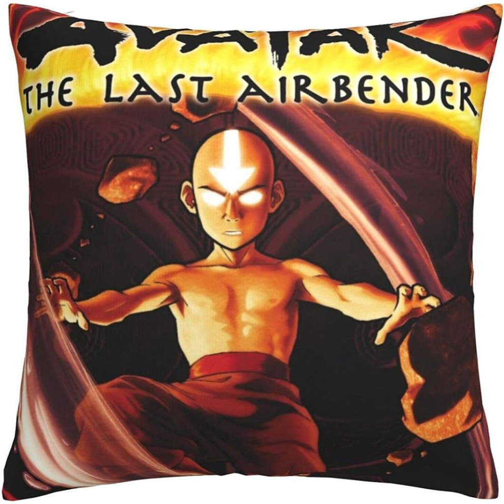 Last Airbender Multipurpose Pillowcase Soft Throw Pillow Cases Cushion Covers for Driving, Reading, Tv, Sleeping, Working, Heating, Your Bodyguard-image-OPC-PCTRBQZ-NEW