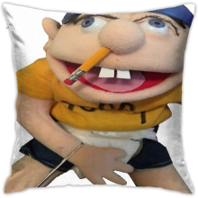 Sml Jeffy Home Decor Hugging Pillow Cover Sofa Cushion Square Pillow Cover