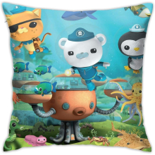 Home & Games & Octonauts Crew Pillowcases, Floor Pillowcases, Sofa Cushions Cushion Covers 18"x18"