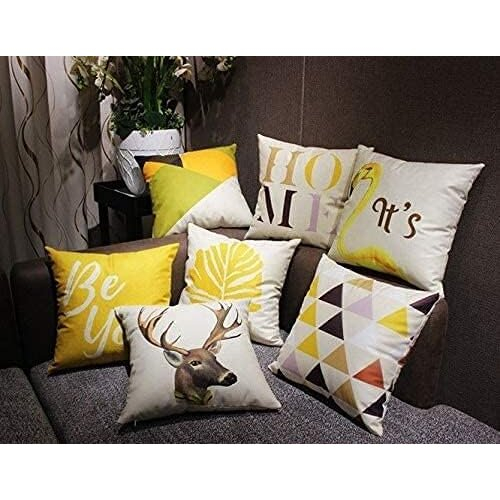 Square pillowcase fox and its mother hug pillowcase 2