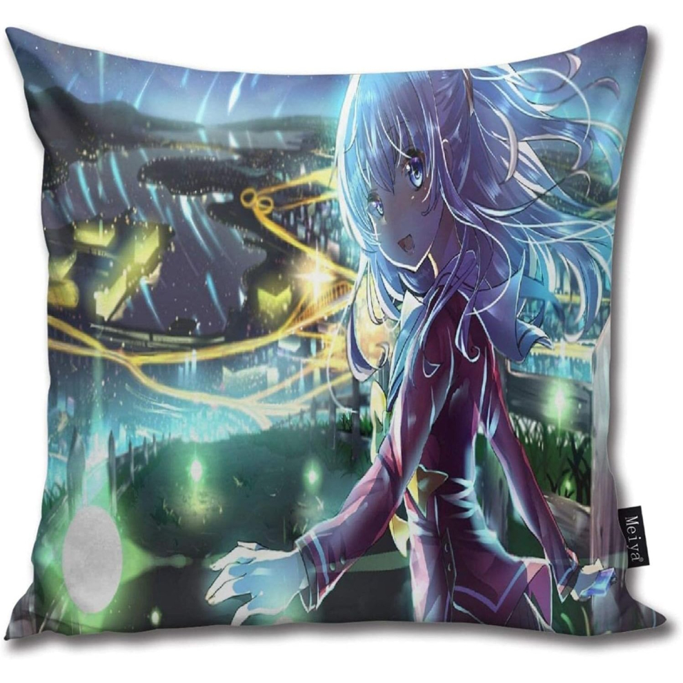 Charlotte7 Pillow Cushion Covers 18x18inchs,Cute Throw Pillow Cases for Couch Bedroom Car-image-OPC-PCTRKJX-NEW