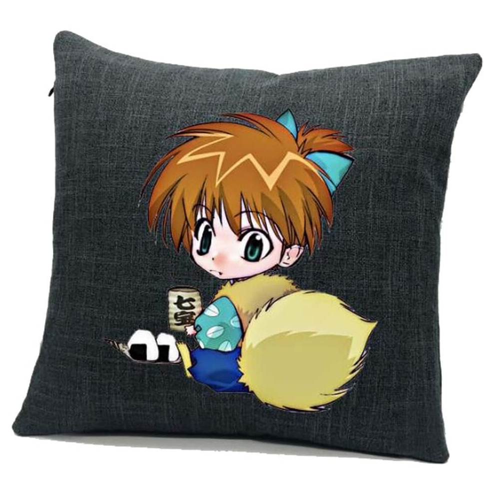 Inuyasha Cushion Bedding WarmthDakimakura Casual Pillow Case Cartoon Gift 18"x18"-image-OPC-PCTRKCF-NEW