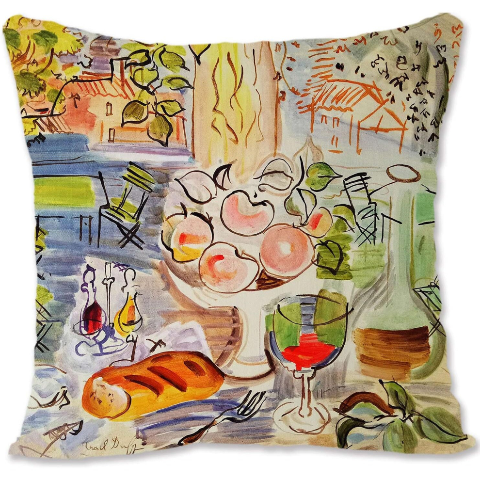 Decorative Throw Pillow Case Cover Human Art - Kandinsky - Colorful Life  B-Still Life  B-image-OPC-PCTRKPV-NEW