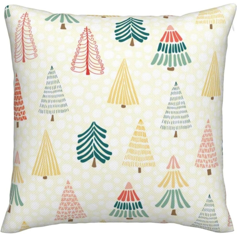Modern Doodle Christmas Imitation Linen Throw Pillow Covers Decorative  Pillowcase Square Cushion Covers-image-OPC-PCTRMMR-NEW