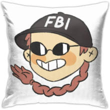 Cute Dumbo Pillowcase Covers 18x18 Decorative Sofa Seat Car Soft
