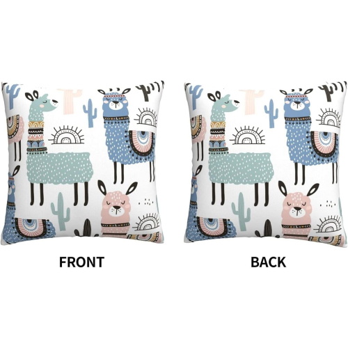 Cute Lovely Llama Lama Pillow Cases 2
