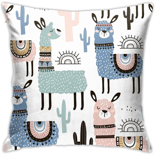 Cute Lovely Llama Lama Pillow Cases
