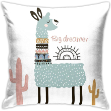 Cute Lovely Llama Lama Pillow Cases