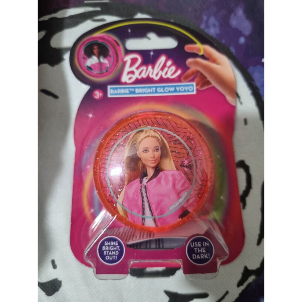 Official Barbie Light Up Pink Yo Yo Led Lights Party Filler Xmas