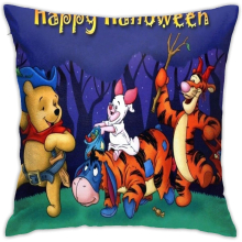Winnie The Pooh Microfibre Pillowcase Set | Home Pillow Cases are Breathable 18"x18"