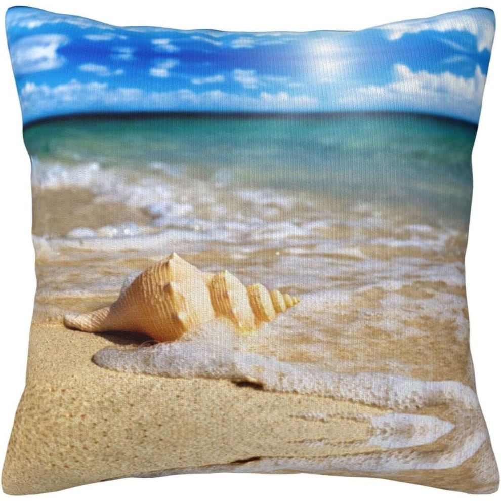 Ocean Seashell Pillow Case Covers Print Decorative Throw Pillow Covers For Room Sofa cmxcm-image-OPC-PCTS6QH-NEW