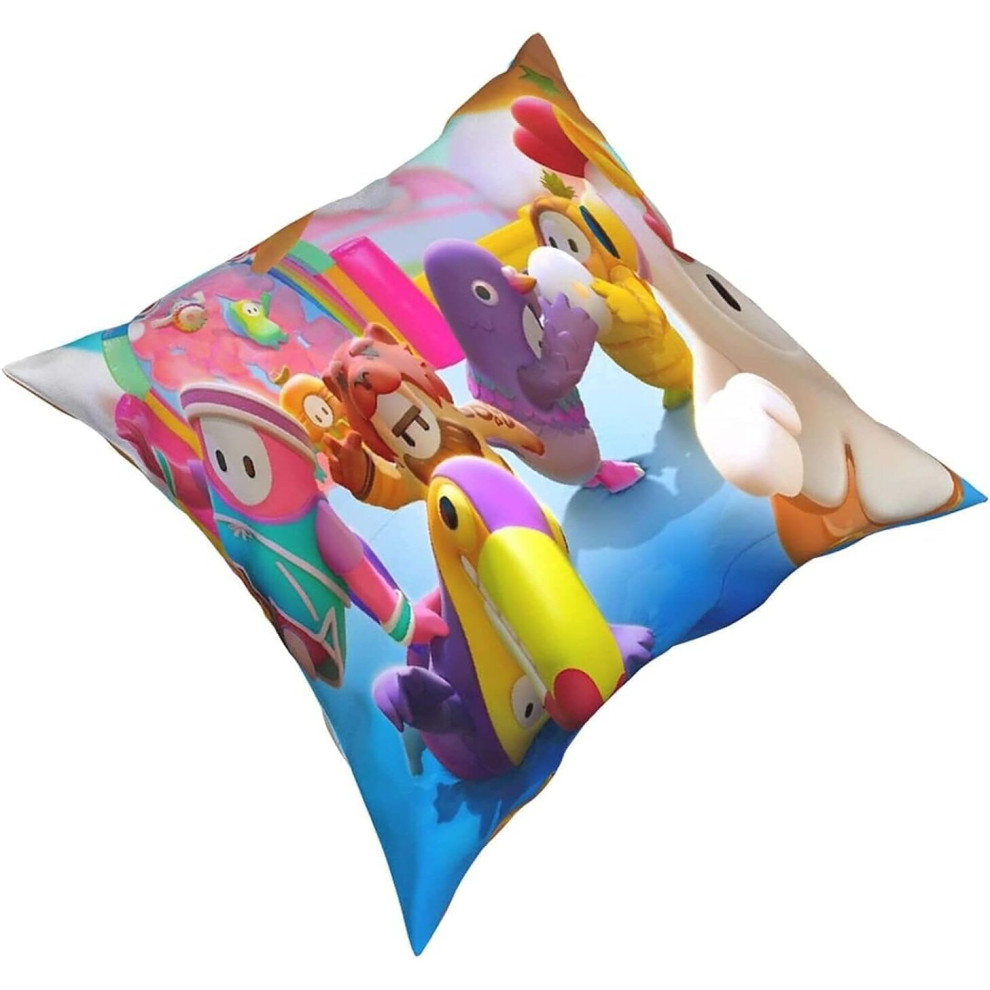 Pillowcase Fa_Ll Poster Gu_Ys Pillow Cases,Soft Decorative Square Throw Pillow Covers Set Cushion Case for Sofa Bedroom Car 18 x 18 Inch-image-OPC-PCTS6HT-NEW