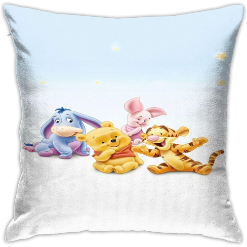 Eeyore Microfibre Pillowcase Set | Home Pillow Cases are Breathable 18"x18"
