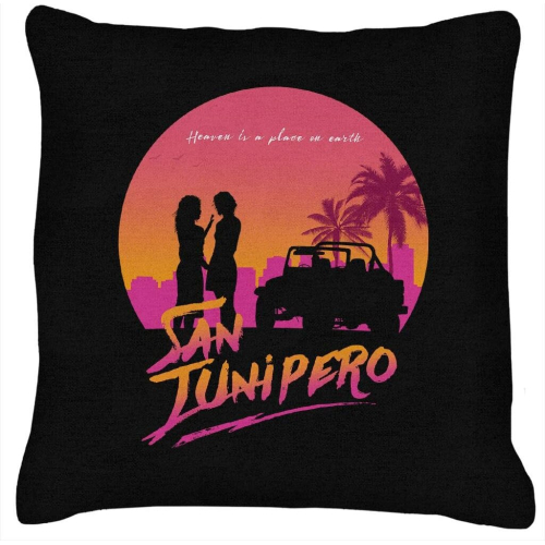 Black Mirror San Junipero Heaven Cushion 18"x18"