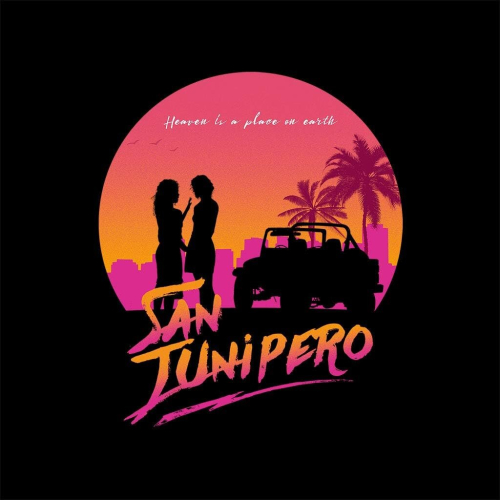 Black Mirror San Junipero Heaven Cushion 18"x18" 1