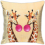 Funny Giraffe Animal Blowing Balloon Pillowcases 1