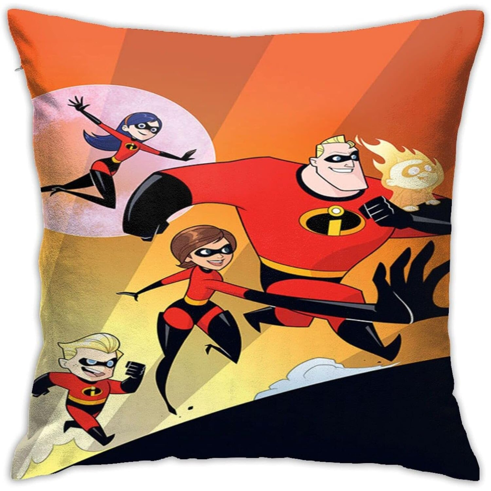 The Incredibles Pillows,Ultrabounce Pillow for Side/Back/Stomach Sleeper and Neck Pain Suffer,Anti-Dust,Washable 18"x18"