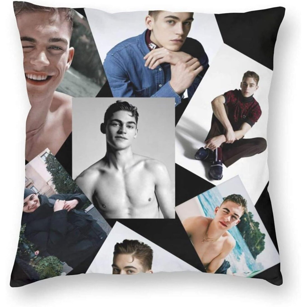 Hero Fiennes Tiffin Pillow Case &Interior Decoration Soft Zippered Cushion Throw Case Decor Pillow Case Cover 18"x18"