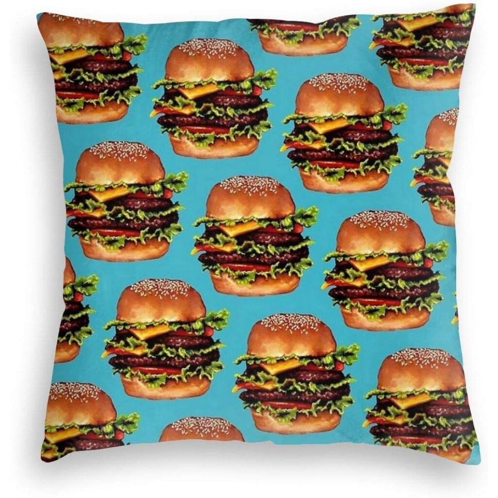 Velvet Soft Pillow Case Hawaii Tropical Flowers and Plants Decorative Square Pillow Case Sofa Bedroom Car Cushion Cover 18x18inches 45x45cm-image-OPC-PCTSFGJ-NEW