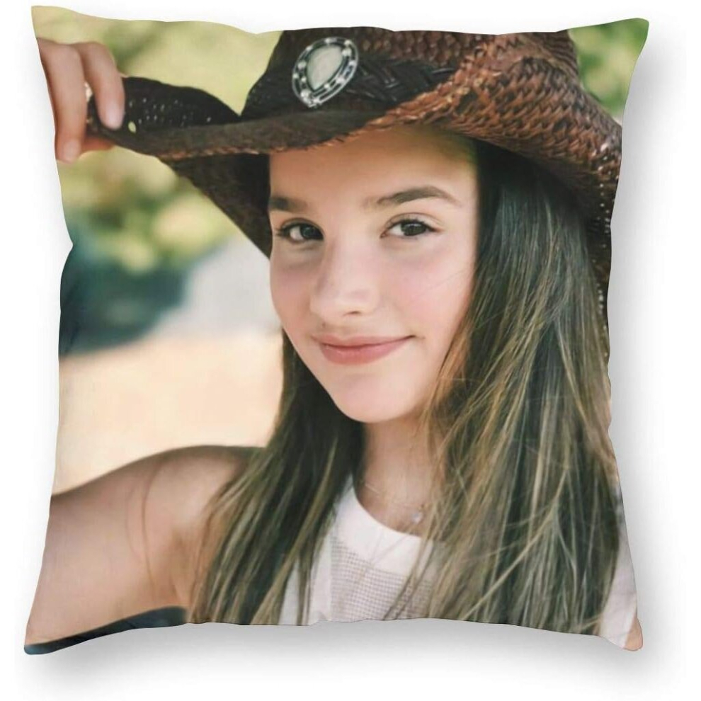 Vintage Velvet Sofa Couch Cushion Cases for Bedbugs, Annie Leblanc Fan Gift Farmhouse Home Decorative Square Pillowcases, 18 X 18 Inch-image-OPC-PCTSHRK-NEW