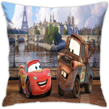 Cars Lightning Mcqueen Microfibre Pillowcase Set | Home Pillow Cases are Breathable 18"x18"