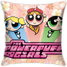 Powerpuff Girls Pattern Pillowcases Pillow 18x18 inchs