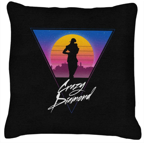 Retro Josuke Crazy Diamond Jojo Bizarre Adventure Cushion 18"x18"