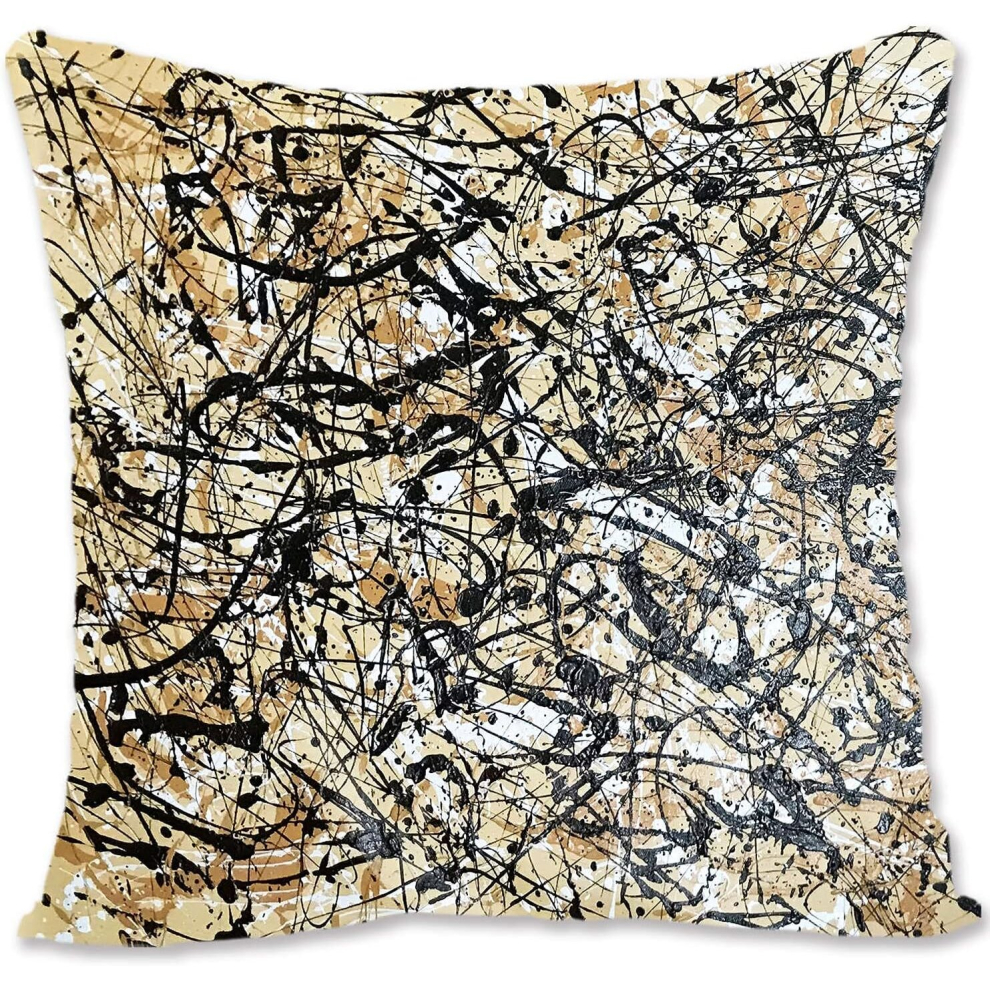 Decorative Throw Pillow Case Cover  Abstract Art - Pollock - Number   B-Autumn Rhythm Number   B-image-OPC-PCTSNWG-NEW