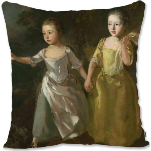 Gainsborough - Painter's Daughters Chasing A Butterfly GB