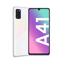 Samsung Galaxy A41 A415F Dual SIM 4G (64GB/4GB, Prism Crush White) Mobile Phone - Refurbished